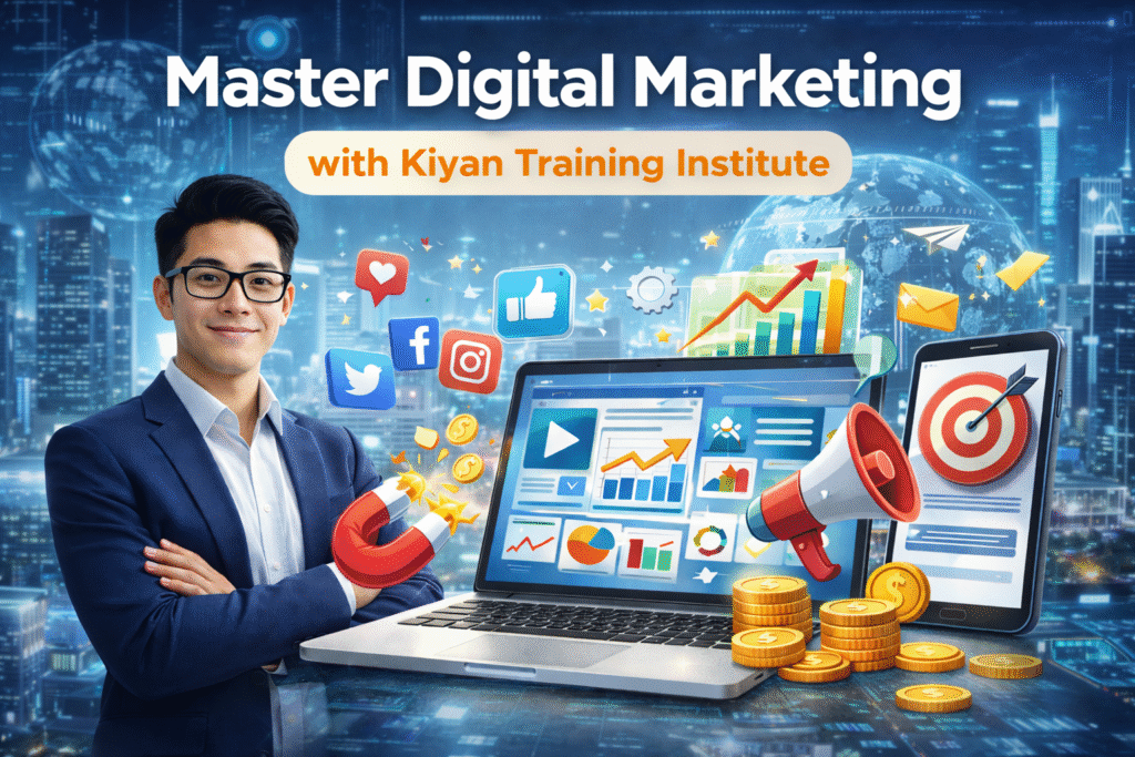 master digital marketing with kiyan